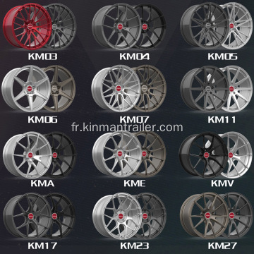 CNC Usining Polishing Forgy Aluminium Wheel Rim